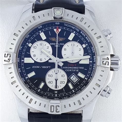 breitling chronometre certifie 500m|breitling chronomat colt.